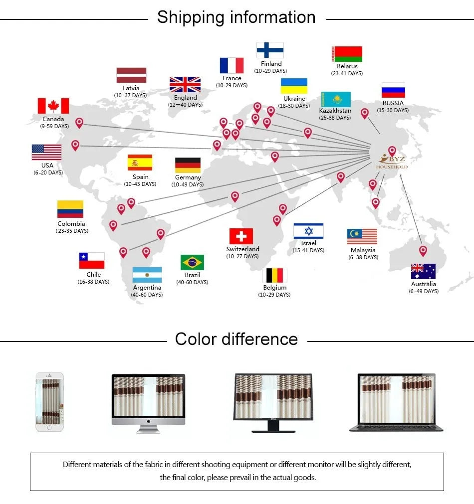 European Chenille Embroidery Luxury Curtains