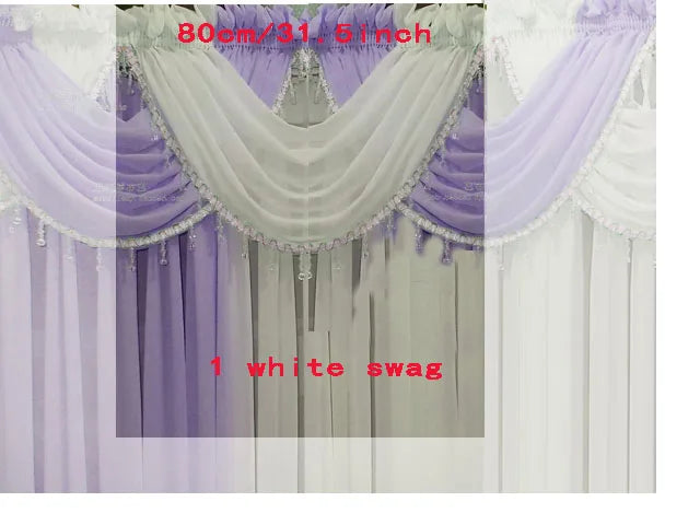 modern curtain valance for living room kitchen valances modern curtain swags for living room custom 100 colors available