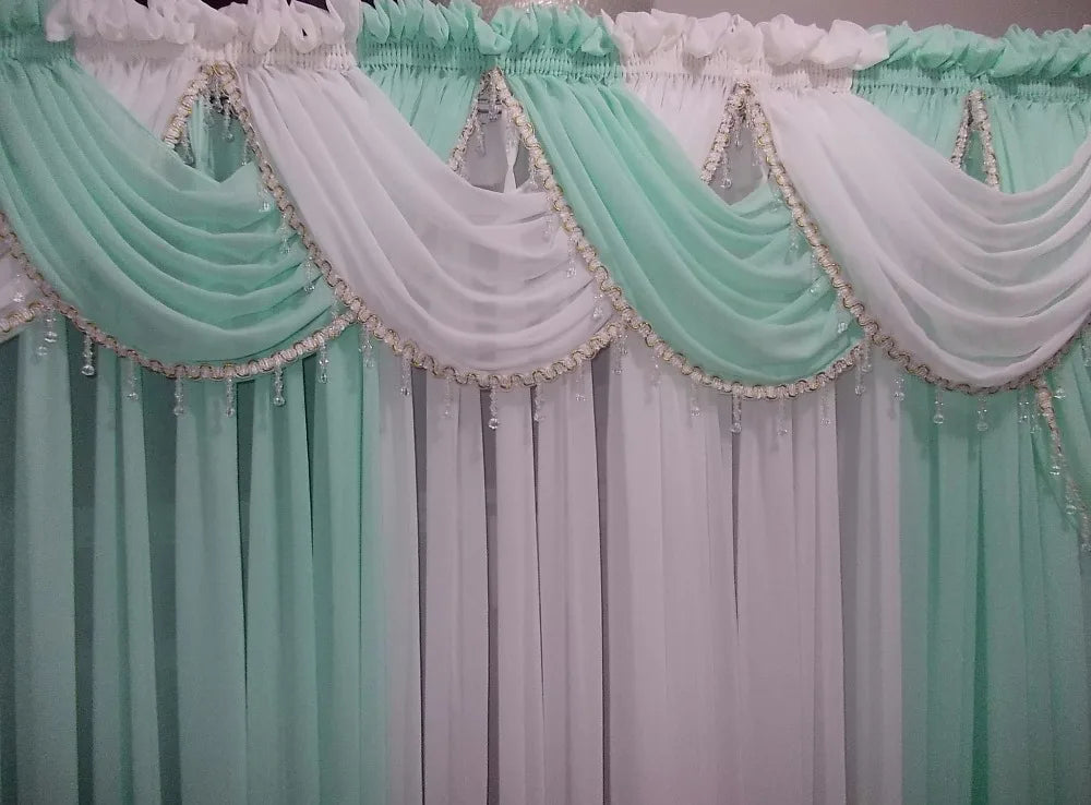 modern curtain valance for living room kitchen valances modern curtain swags for living room custom 100 colors available