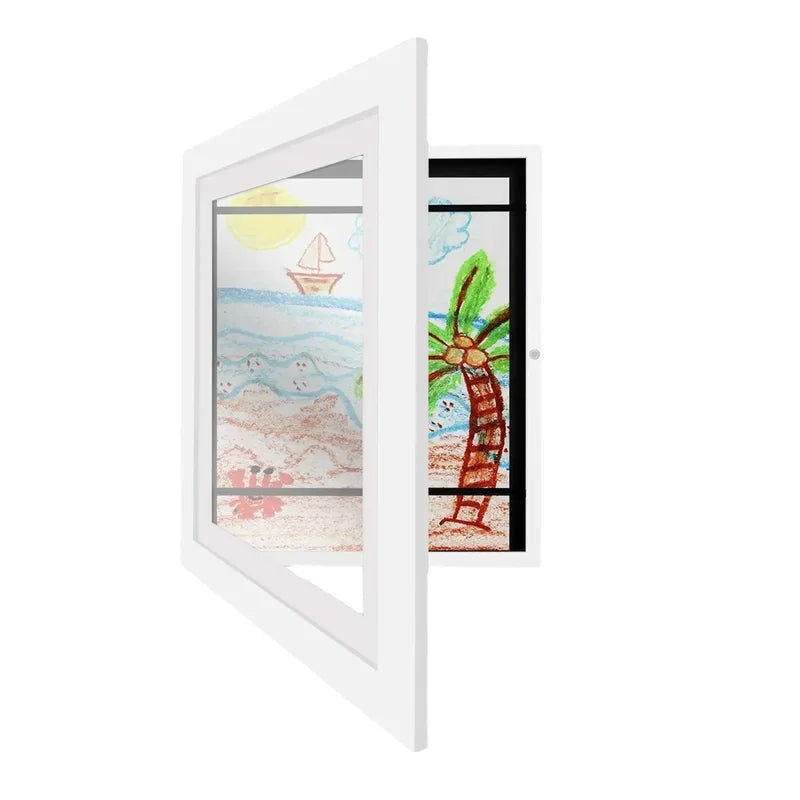Simple Wooden Flap Photo Frame A4