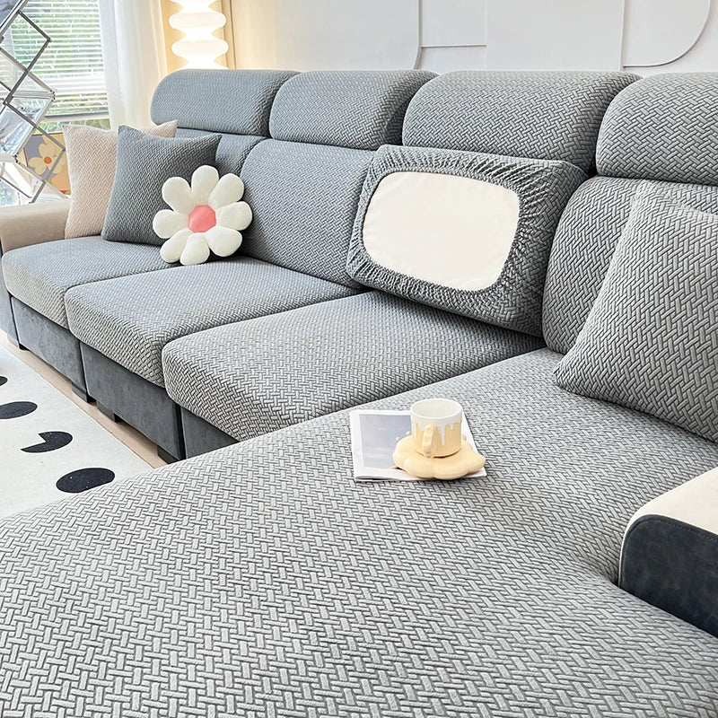 Jacquard Elastic Sofa Slipcover for Sofa