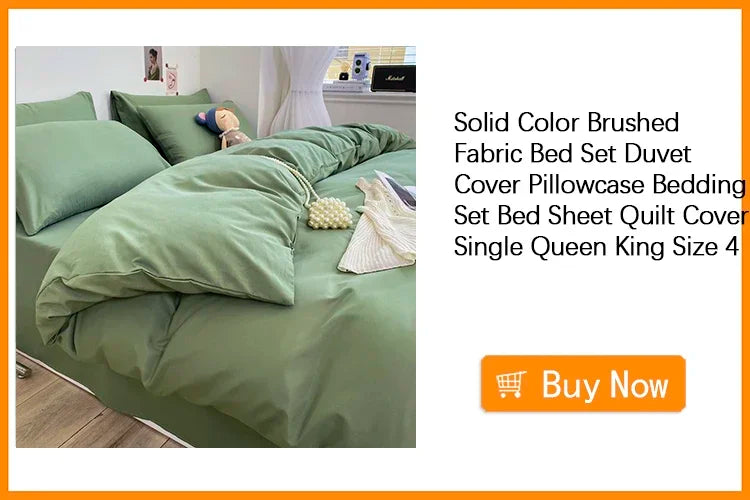 Kawaii Bear & Dinosaur Printed Bedding Set