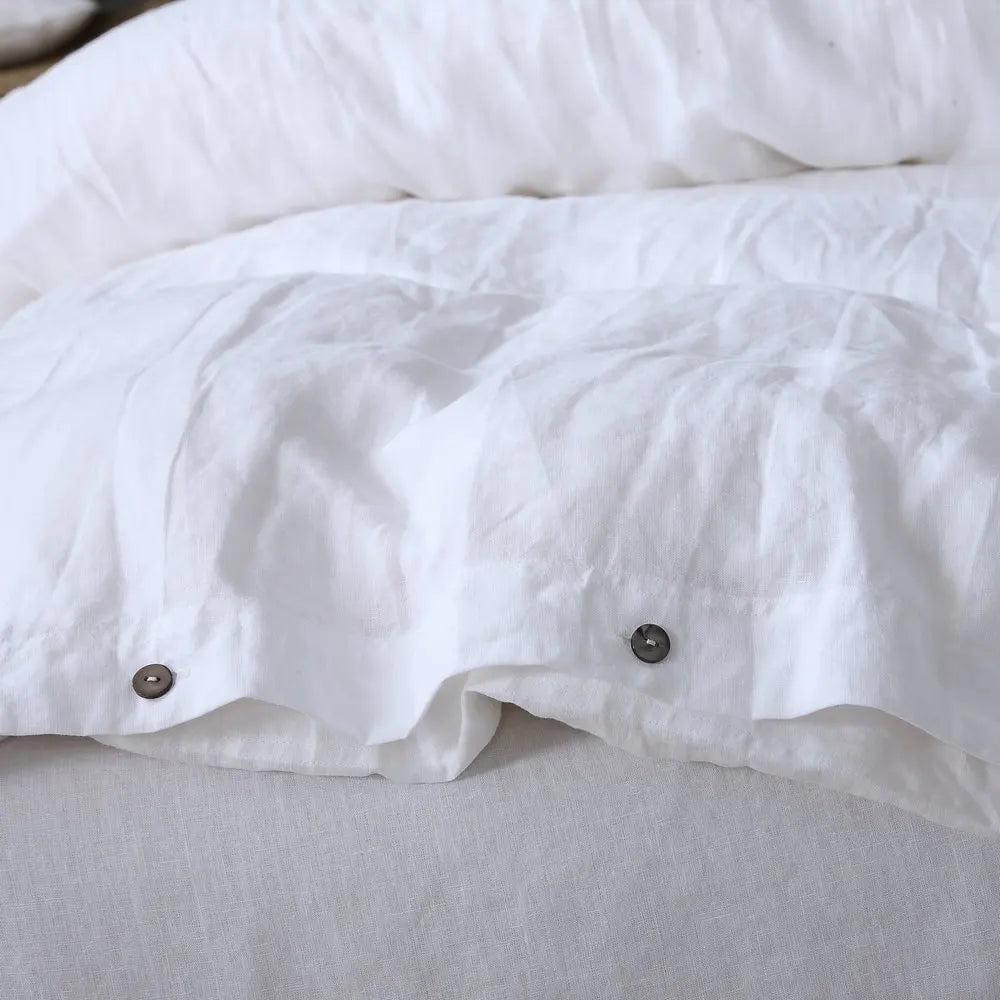 100% French Linen Duvet Cover