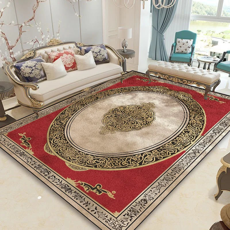 Luxurious Retro European Large Area Rug