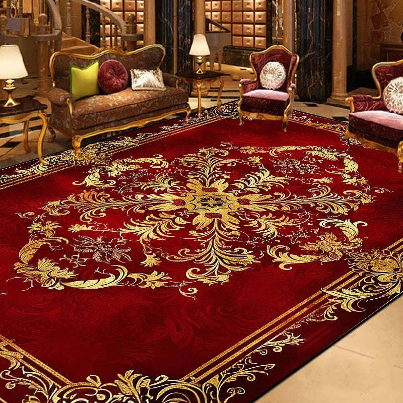 Luxurious Retro European Large Area Rug