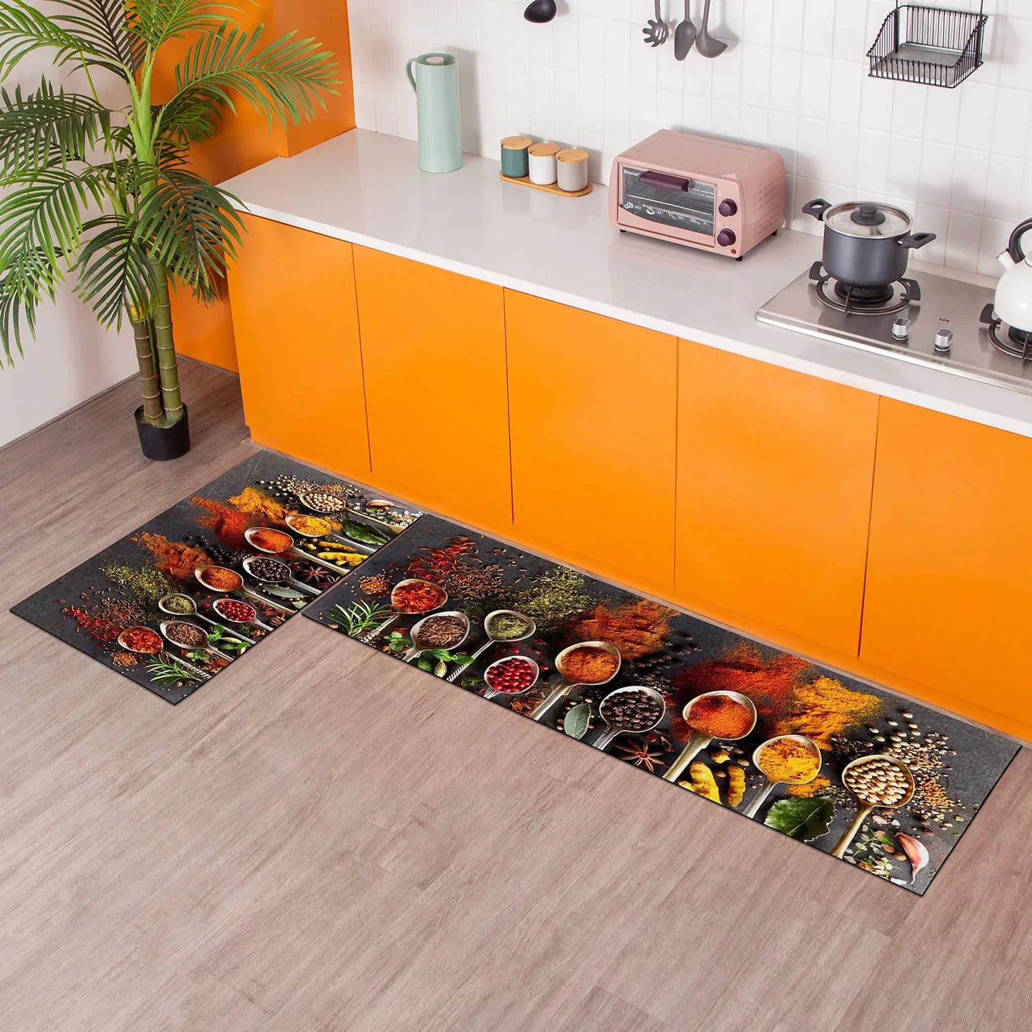 Modern Anti-Slip Kitchen & Entrance Rug
