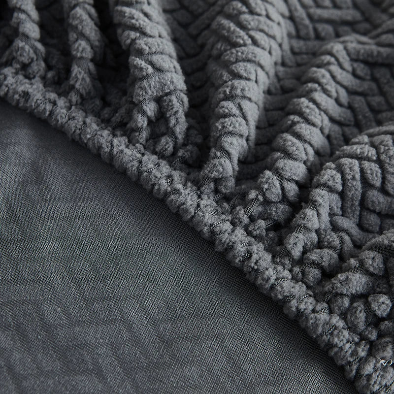 Jacquard Dustproof Sofa Cover - Removable & Washable Protector
