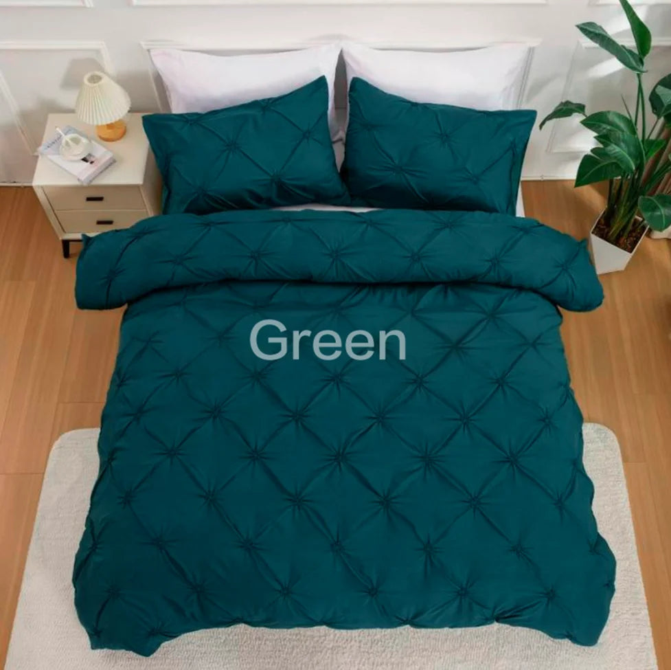 3Pieces Queen Comfort Set Gray Bed in a Bag Comforter Set for Bedroom Beddding Sets without Comforter Duvet cover&Pillowcases