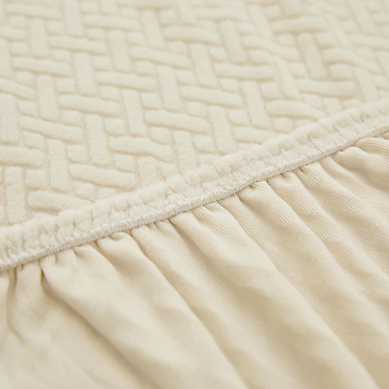 Jacquard Sofa Cover For Living Room Elastic Thick Jacquard Sofa Cover For Sofa L-shaped Corner Sofa Covers 1/2/3/4/5 Seater