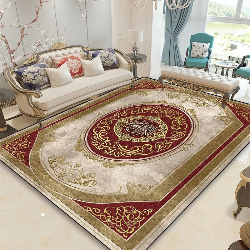 Luxurious Retro European Large Area Rug