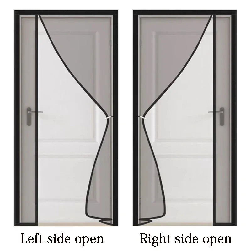Customized size magnetic mosquito net,summer invisible door curtain,automatic closing,Used in bedrooms,kitchens,and living rooms