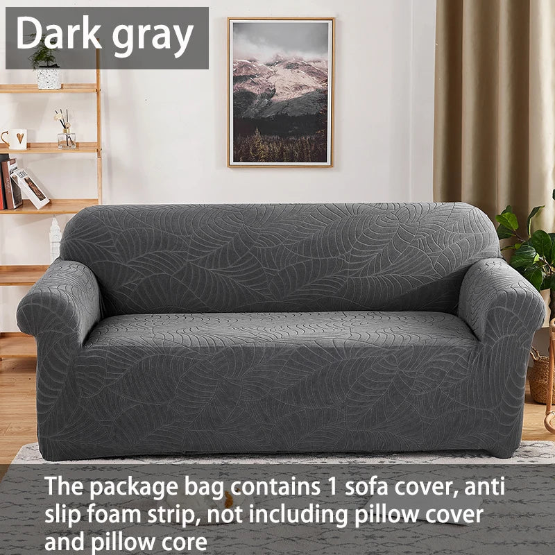 Thick Elastic Jacquard Sofa Cover for 1-4 Seater & L-Shaped Sofas
