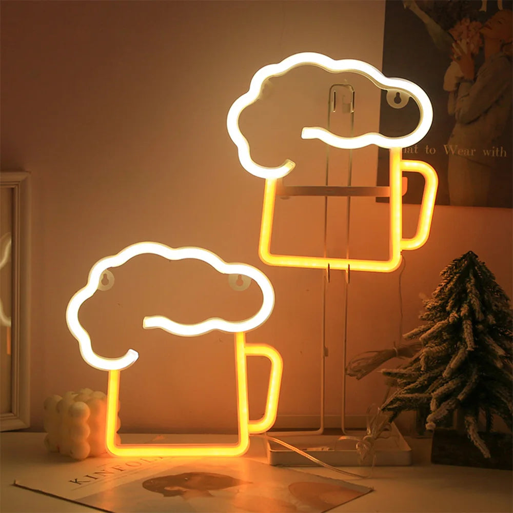 LED Neon Musical Note Wall Decor