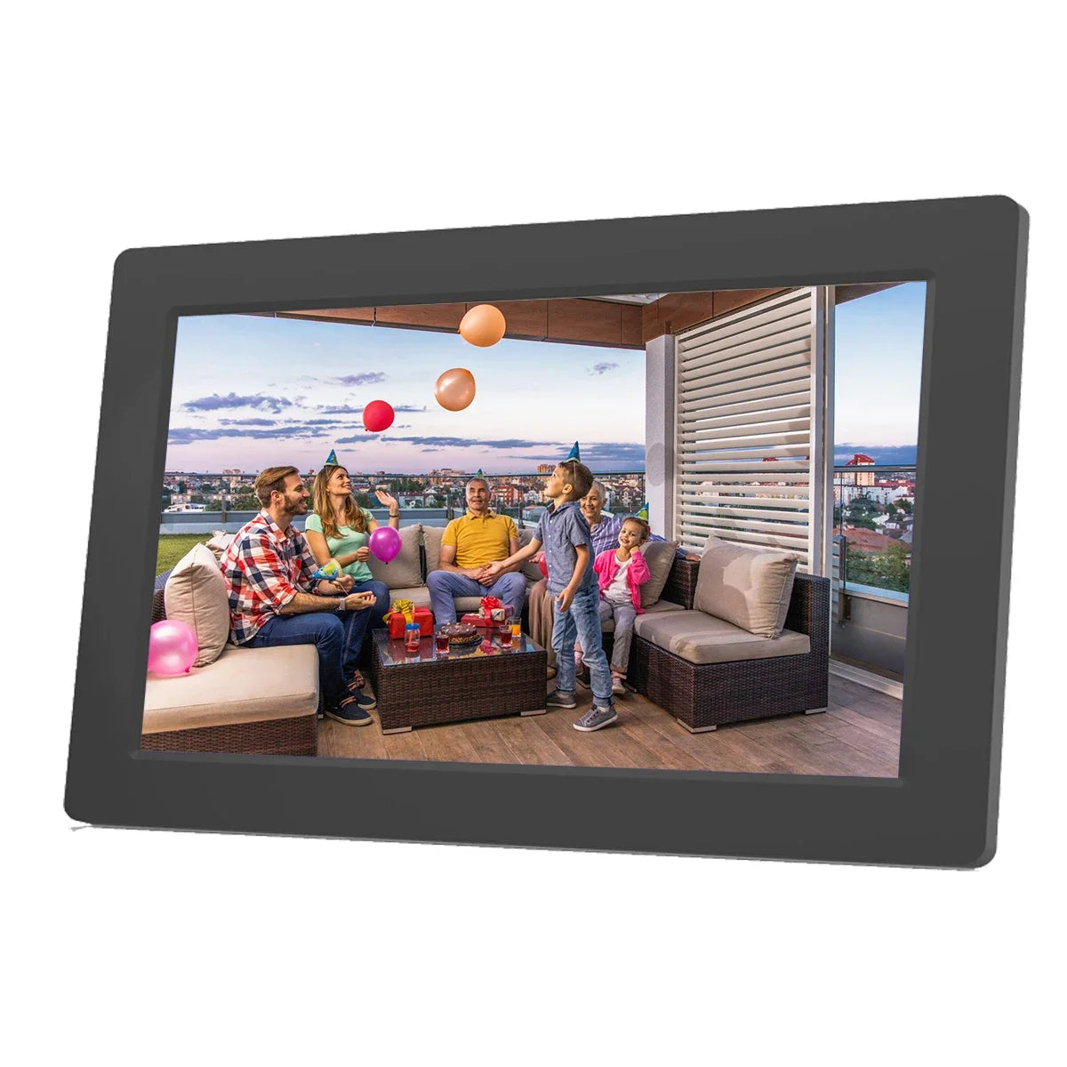 Wholesale Veidoo Wall Mountable 1280*800 Touch Screen 15.6 inch Square IPS Digital Photo Frames for Family
