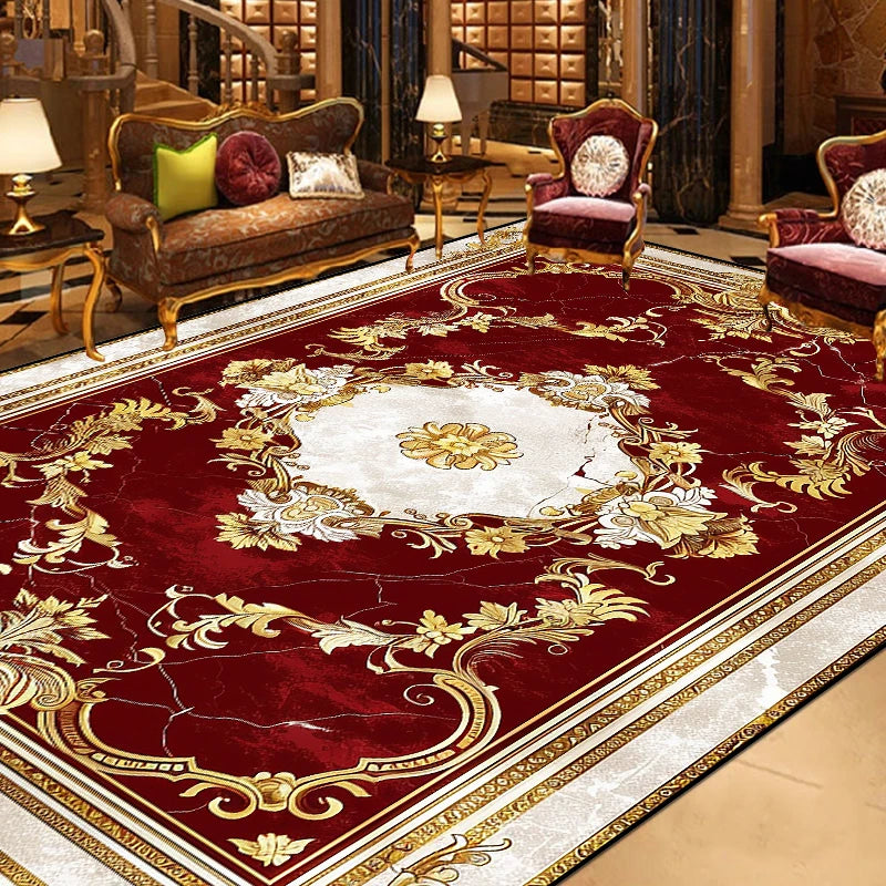 Luxurious Retro European Large Area Rug