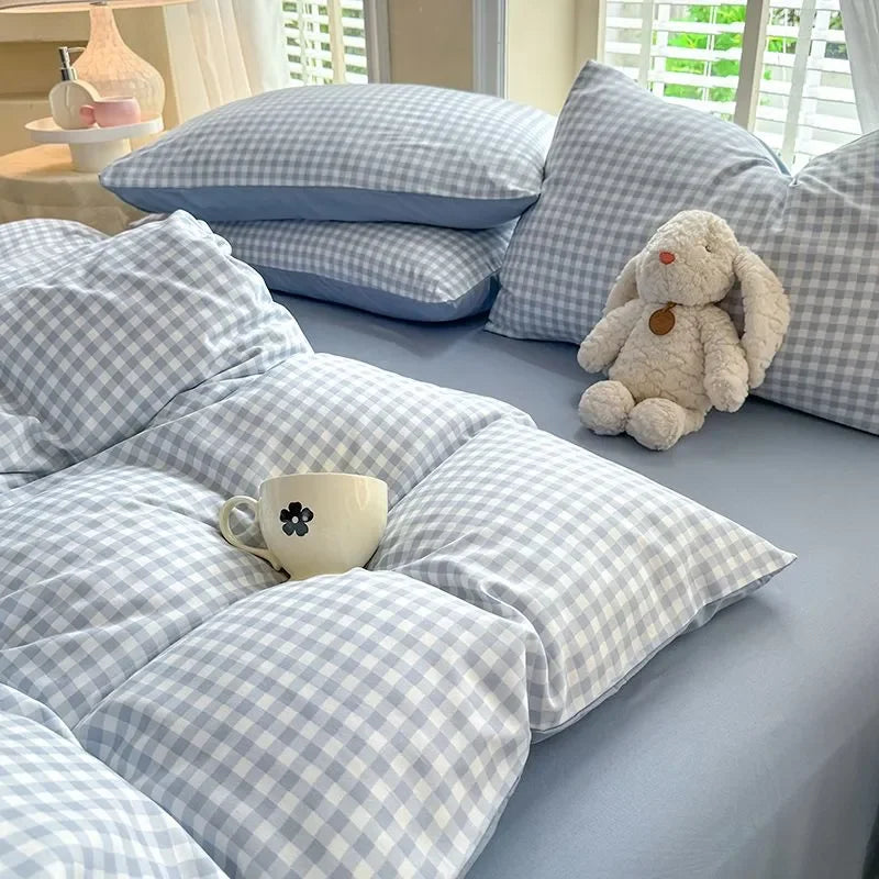 Green Nordic Duvet Cover Bedding Set