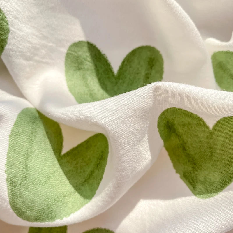 100% Washed Floral Bedding Set