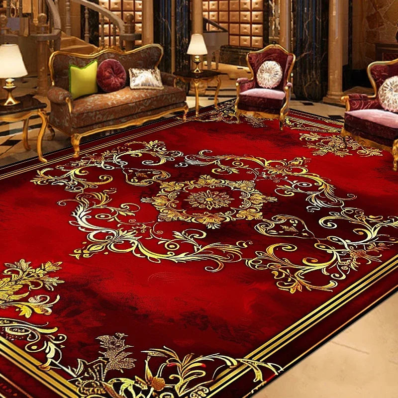 Luxurious Retro European Large Area Rug