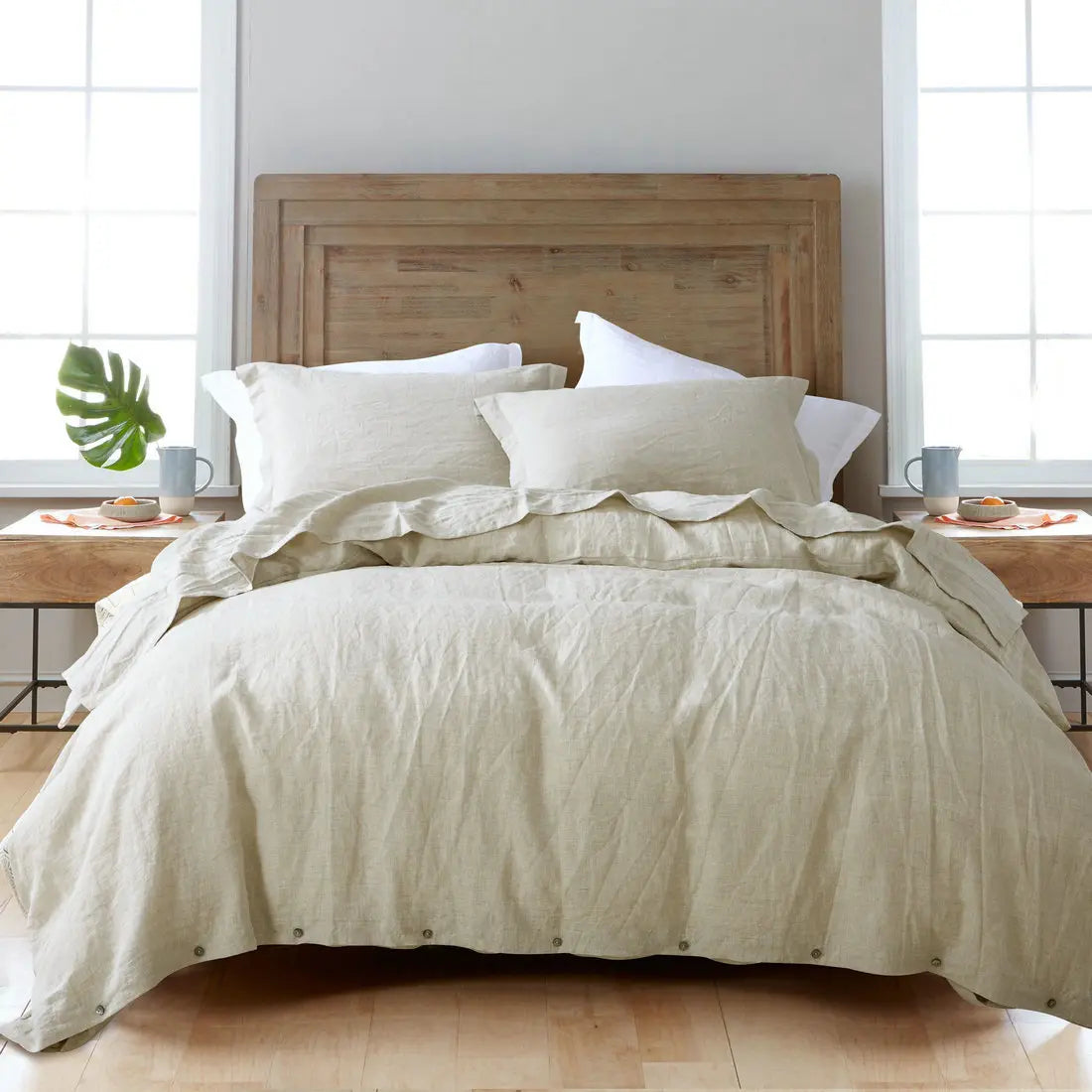 100% French Linen Bedding Set