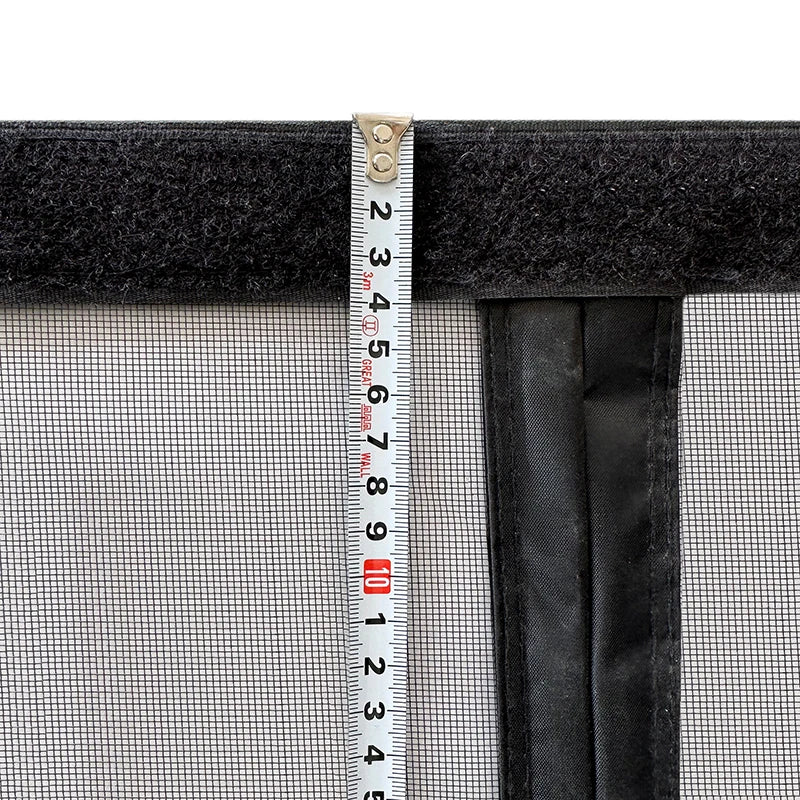 Magnetic Door Screen Custom Size Mosquito Net Curtain Fly Insect Automatic Closing Invisible Mesh For Kitchen indoor living room