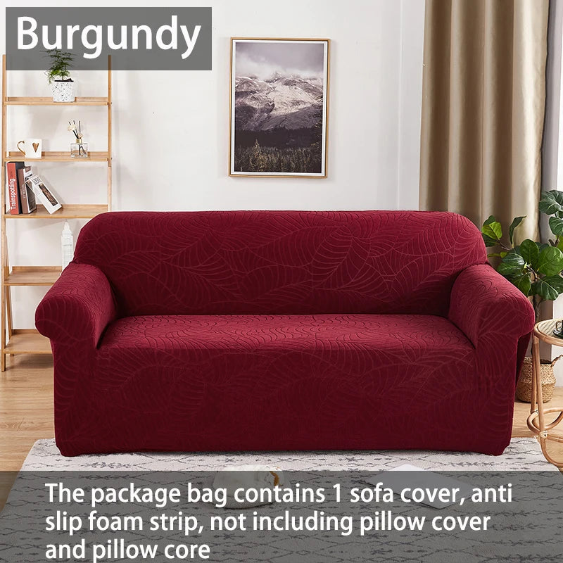 Thick Elastic Jacquard Sofa Cover for 1-4 Seater & L-Shaped Sofas