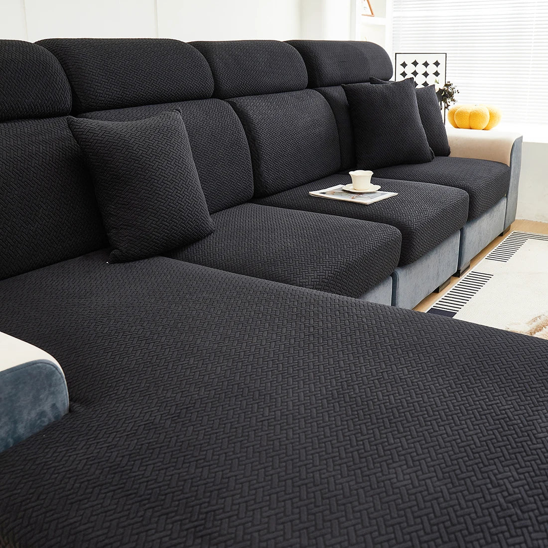 Jacquard Elastic Sofa Slipcover for Sofa