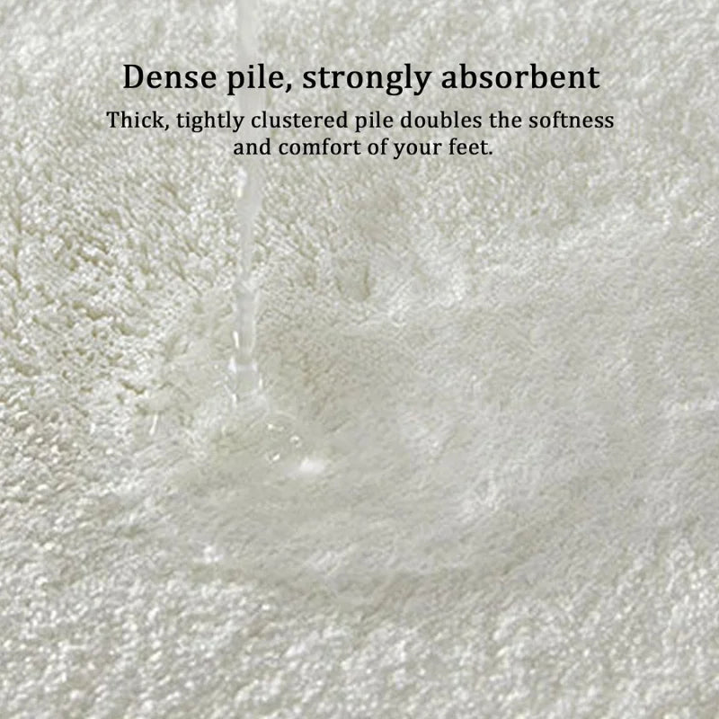 Edge Shaped Comfortable Decorative Rug