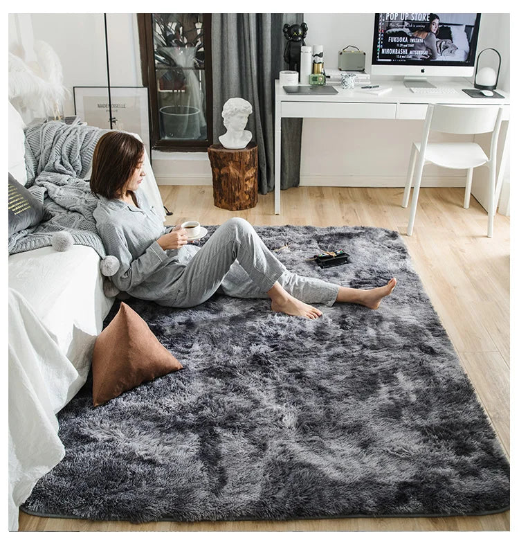 Rainbow Kids Carpet Soft Bedroom Rugs