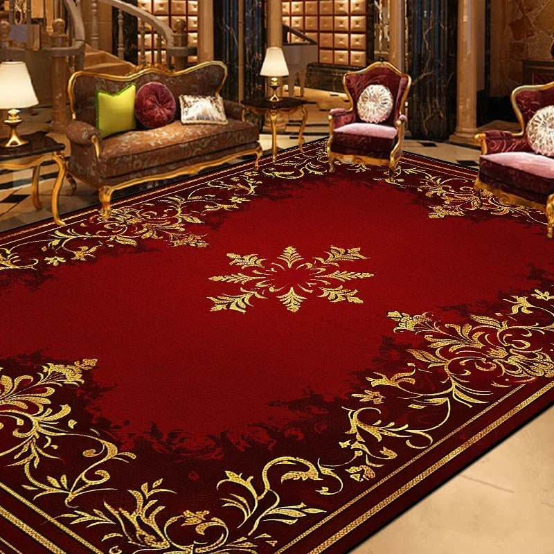 Luxurious Retro European Large Area Rug