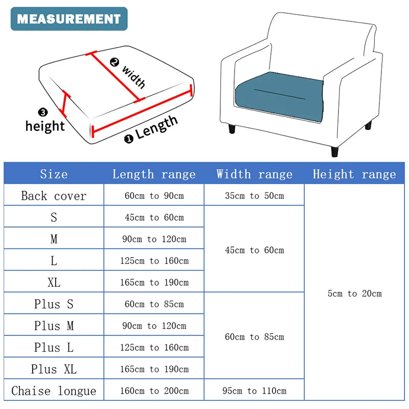 Jacquard Elastic Sofa Slipcover for Sofa