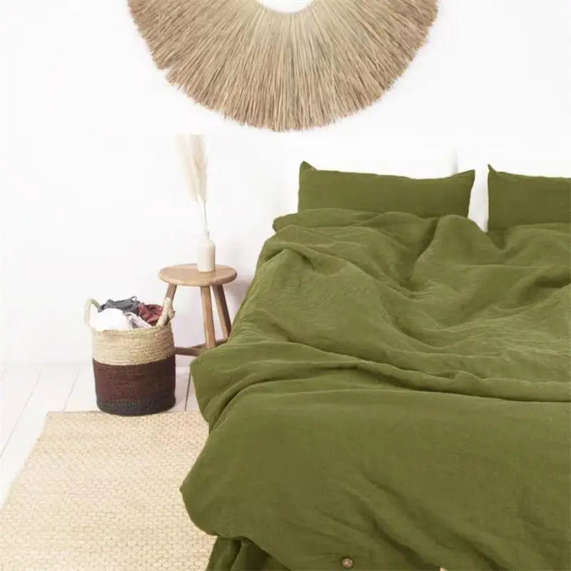 100% French Linen Duvet Cover