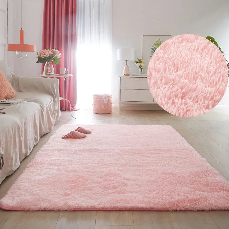Rainbow Kids Carpet Soft Bedroom Rugs