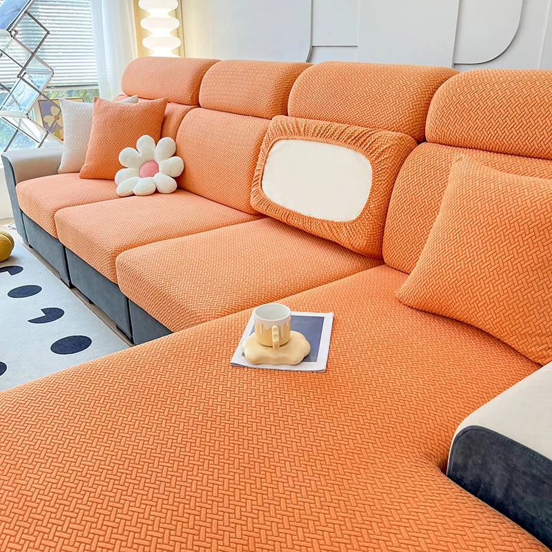 Jacquard Elastic Sofa Slipcover for Sofa