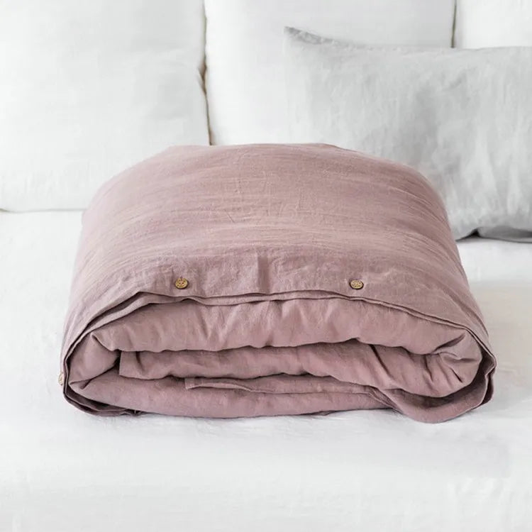 100% French Linen Bedding Set