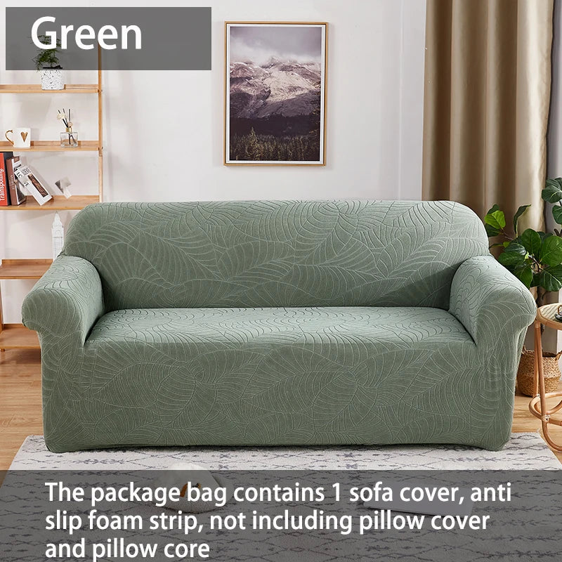 Thick Elastic Jacquard Sofa Cover for 1-4 Seater & L-Shaped Sofas