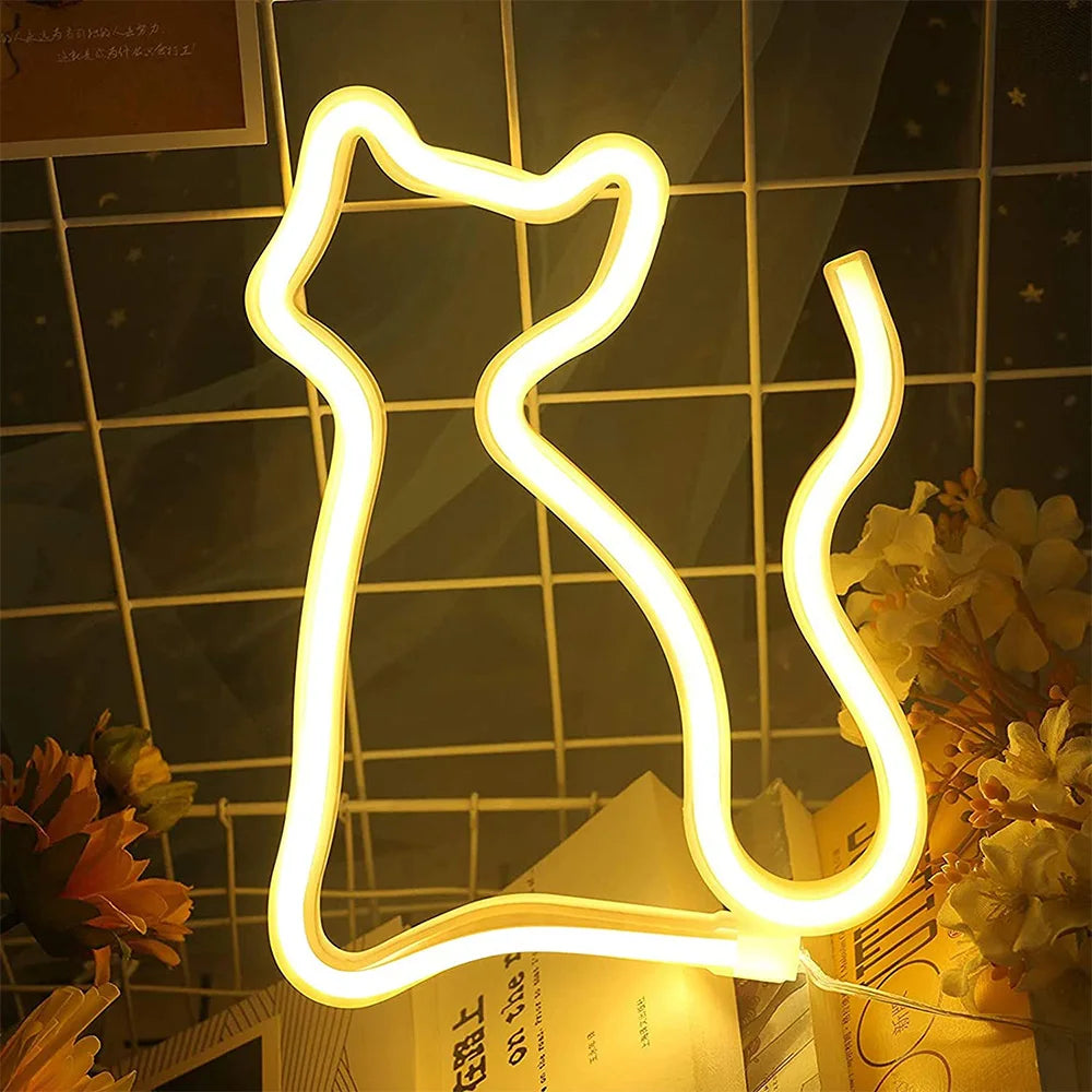 LED Neon Musical Note Wall Decor