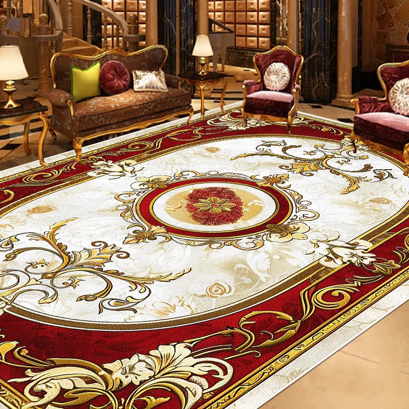 Luxurious Retro European Large Area Rug