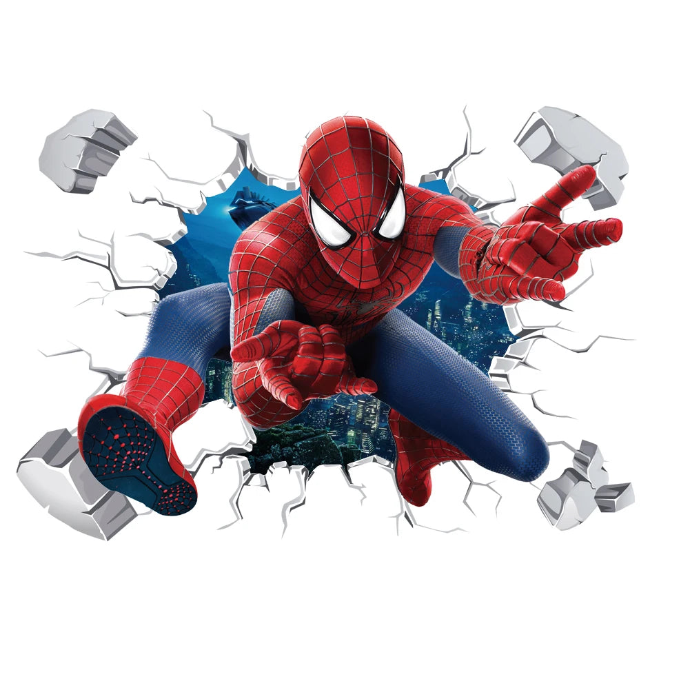 Spiderman & Superheroes Wall Stickers