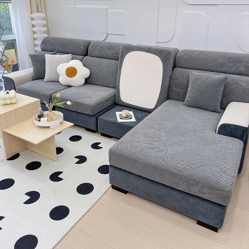 Four Seasons Universal Sofa Cushion Cover High Elastic Pet Anti Dirt Waterproof Sofa Cover