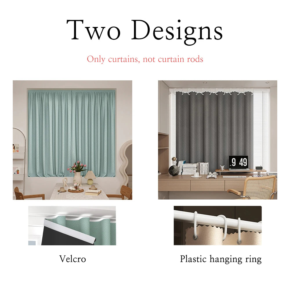 Star Blackout Curtains with Gauze