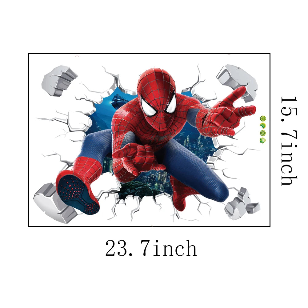 Spiderman & Superheroes Wall Stickers