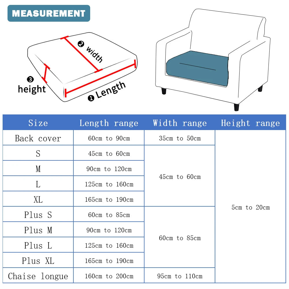 Jacquard Elastic Sofa Slipcover for Sofa