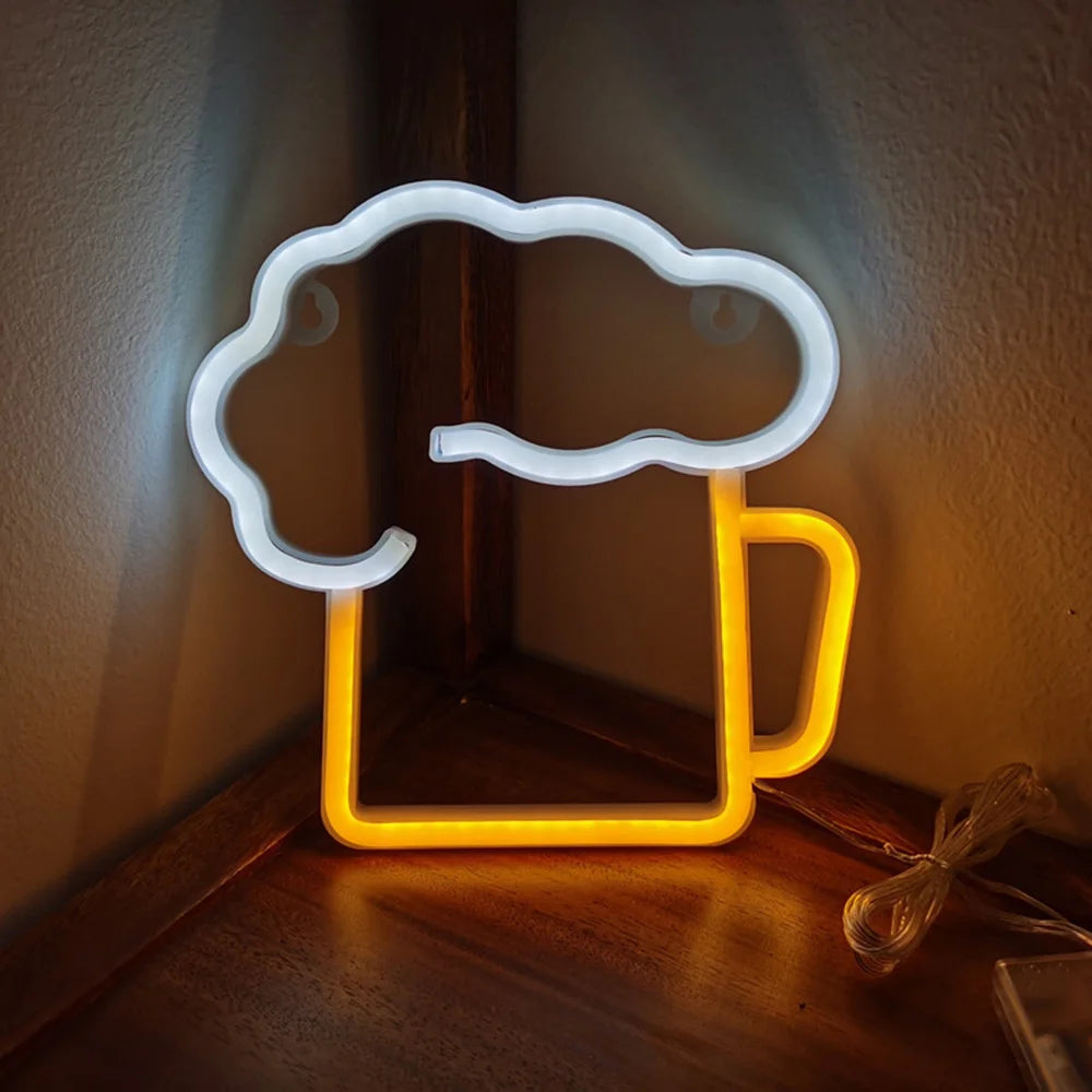 LED Neon Musical Note Wall Decor