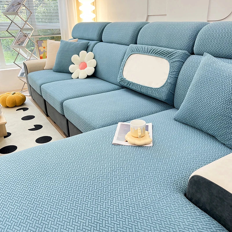 Jacquard Elastic Sofa Slipcover for Sofa