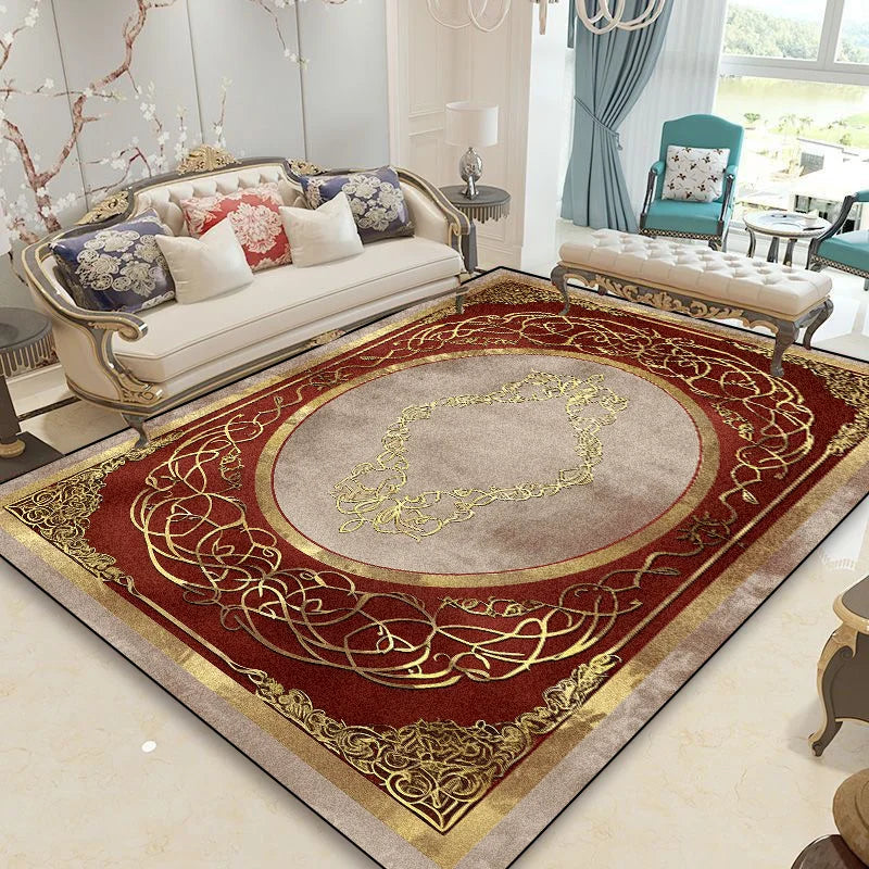 Luxurious Retro European Large Area Rug