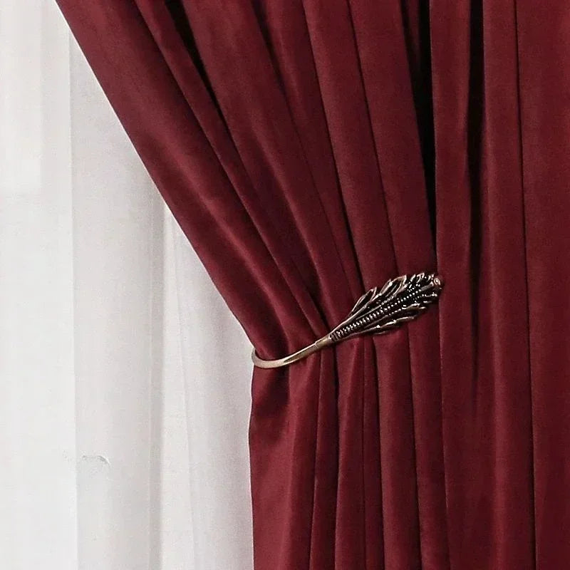 Luxury Royal Blue Velvet Curtains