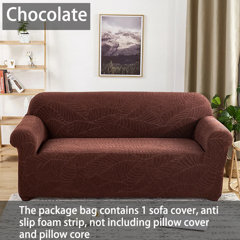 Thick Elastic Jacquard Sofa Cover for 1-4 Seater & L-Shaped Sofas