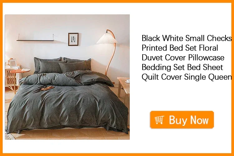 Kawaii Bear & Dinosaur Printed Bedding Set