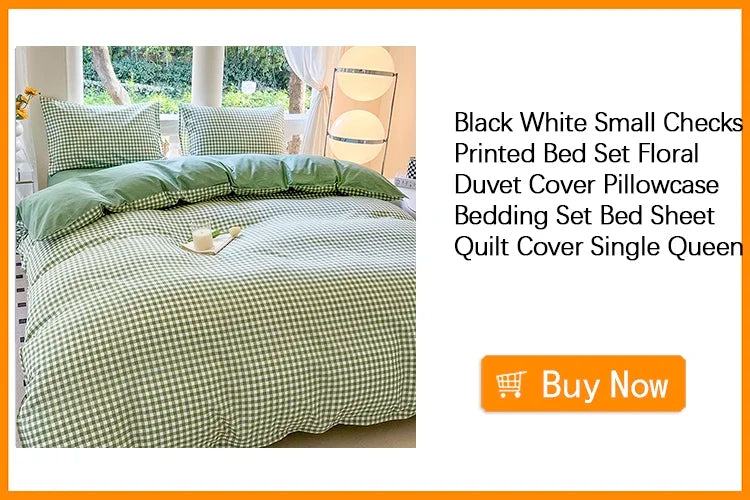 Kawaii Bear & Dinosaur Printed Bedding Set