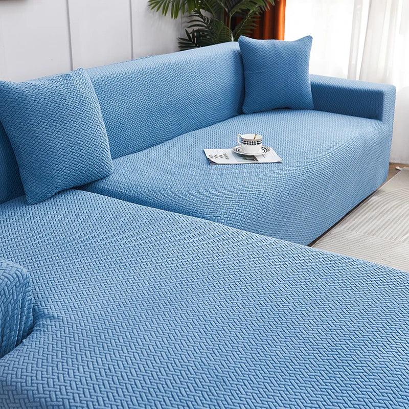 Jacquard Dustproof Sofa Cover - Removable & Washable Protector